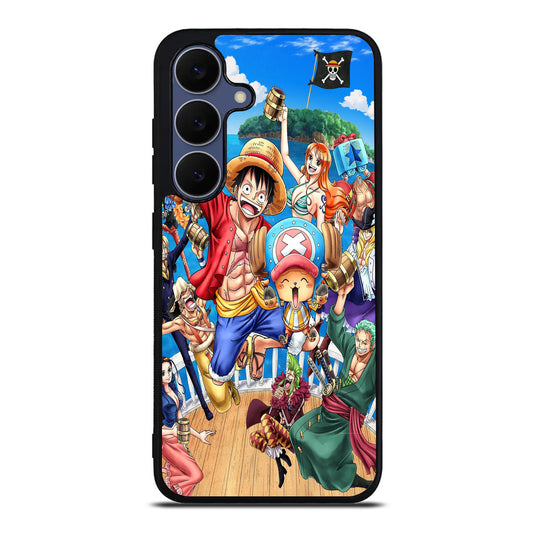 Straw Hat Pirates And Allies Samsung Galaxy S25 FE Case