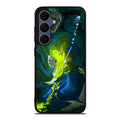 Abstract Green Blue Art Samsung Galaxy S25 FE Case