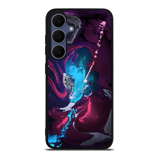 Abstract Purple Blue Art Samsung Galaxy S25 FE Case