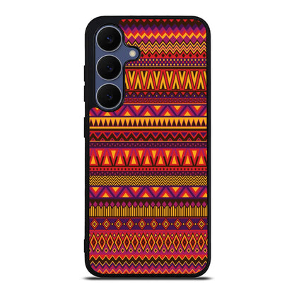 African Aztec Pattern Samsung Galaxy S25 FE Case
