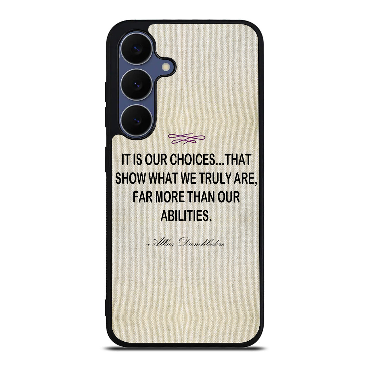 Albus Dumbledore Quote Samsung Galaxy S25 FE Case