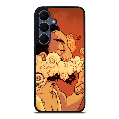 Artistic Psychedelic Smoke Samsung Galaxy S25 FE Case