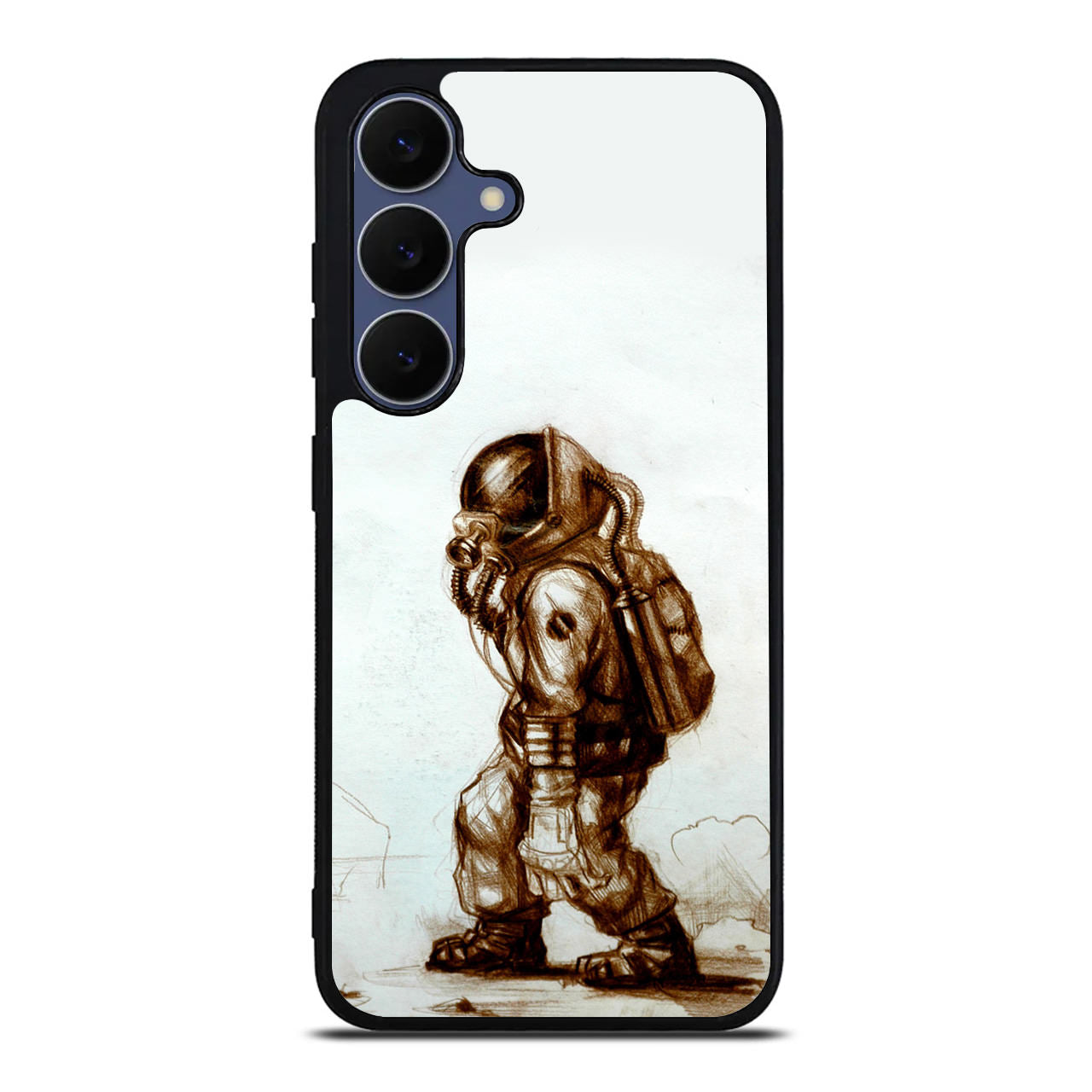 Astronaut Heavy Walk Samsung Galaxy S25 FE Case