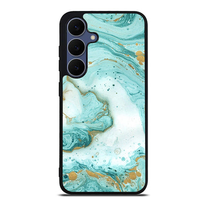 Azure Water Glitter Samsung Galaxy S25 FE Case