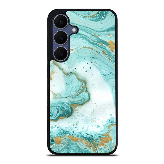 Azure Water Glitter Samsung Galaxy S25 FE Case