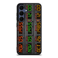 Back To The Future Time Circuits Samsung Galaxy S25 FE Case