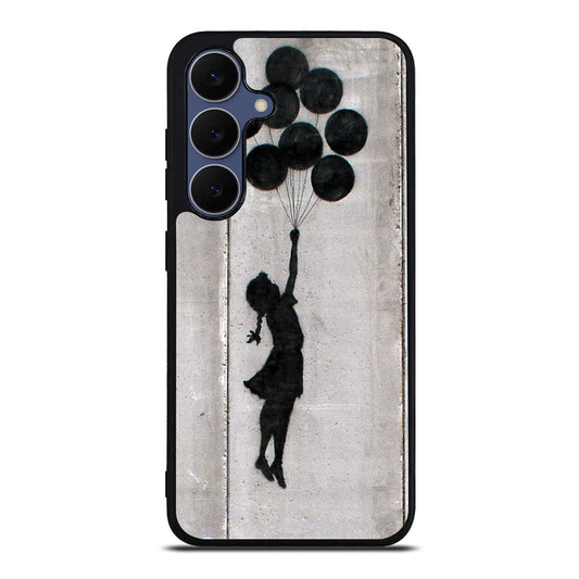 Banksy Girl With Balloons Samsung Galaxy S25 FE Case