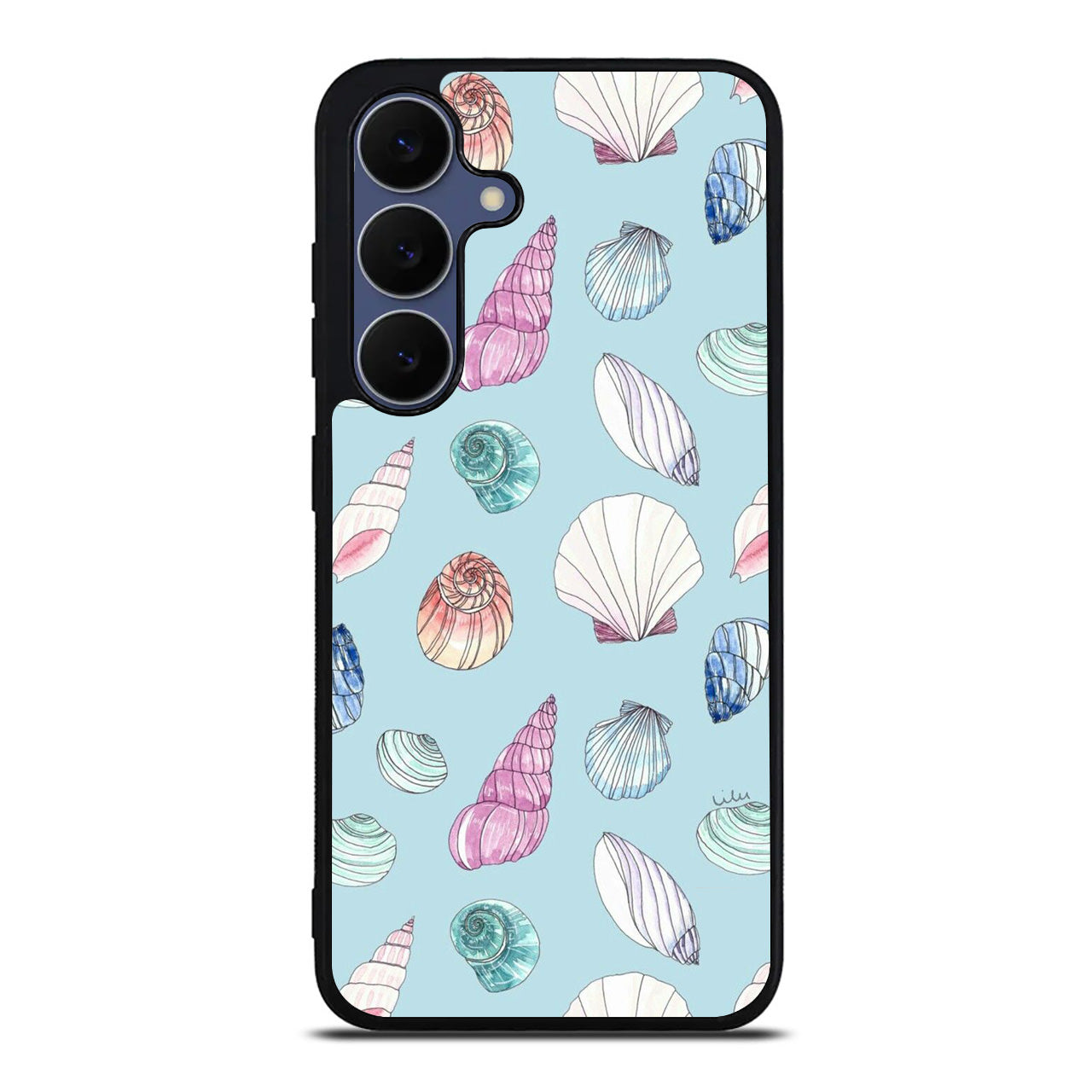 Beach Shells Pattern Samsung Galaxy S25 FE Case