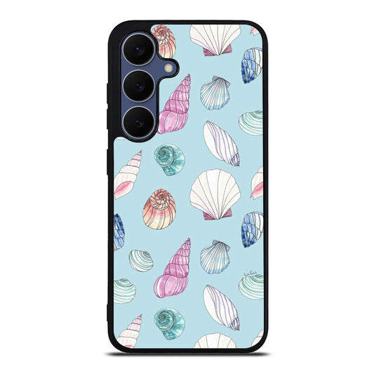 Beach Shells Pattern Samsung Galaxy S25 FE Case