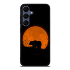 Bear Silhouette Samsung Galaxy S25 FE Case