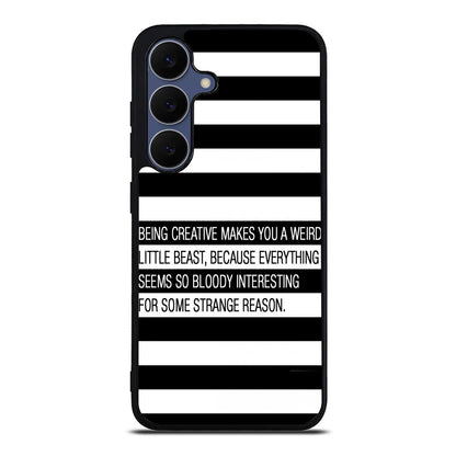 Being Creative Weird Samsung Galaxy S25 FE Case