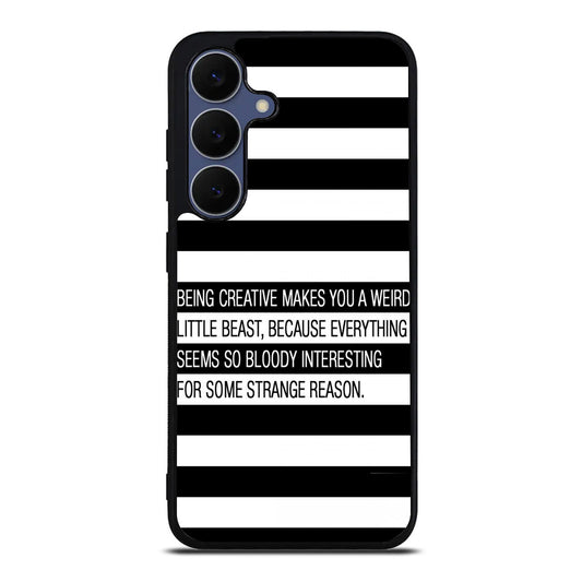 Being Creative Weird Samsung Galaxy S25 FE Case