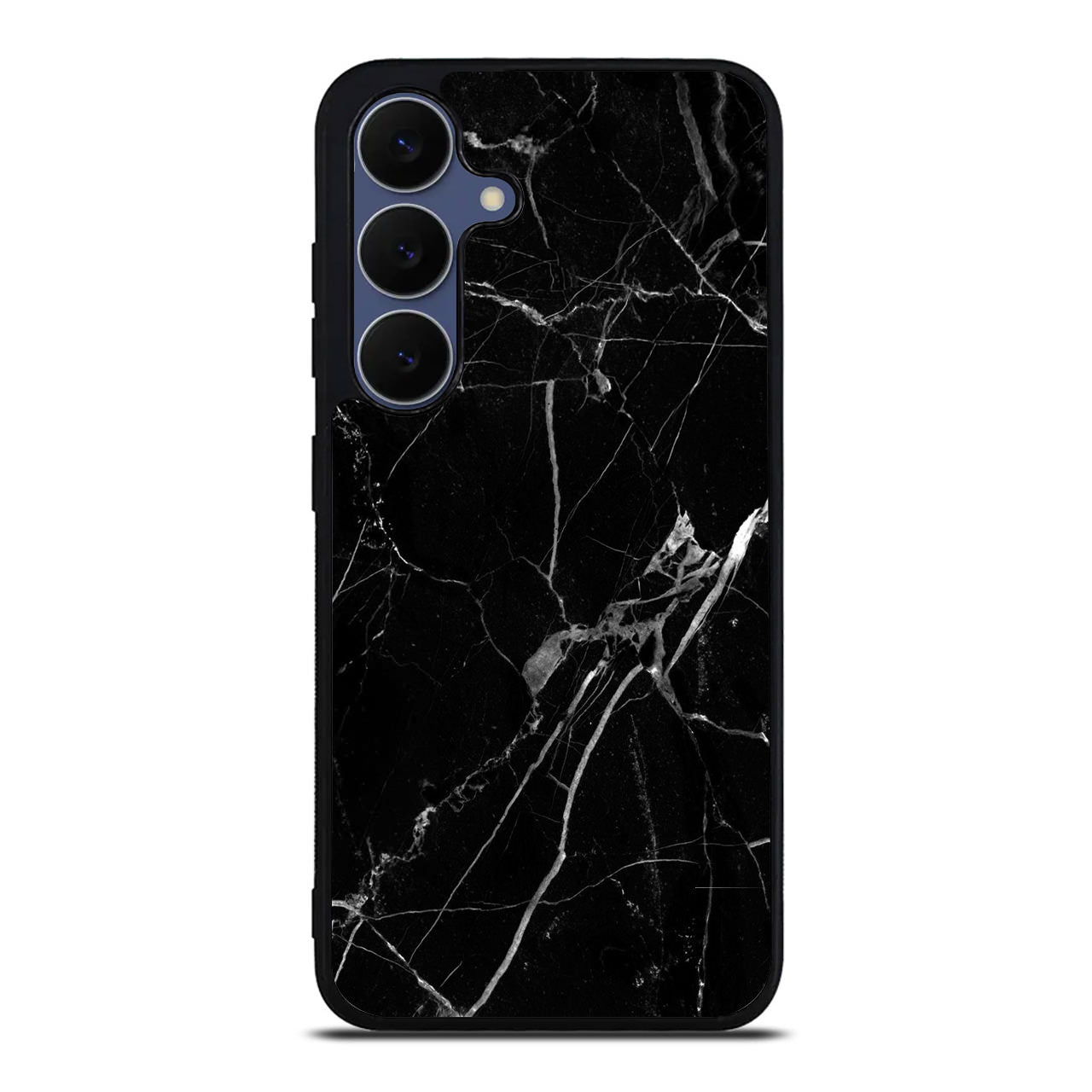 Black Marble Samsung Galaxy S25 FE Case