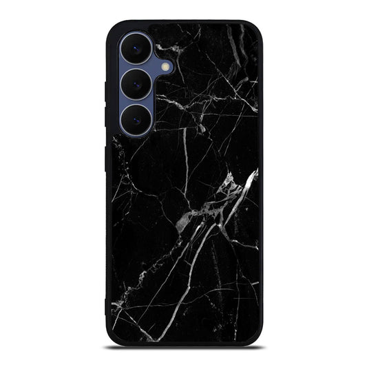 Black Marble Samsung Galaxy S25 FE Case
