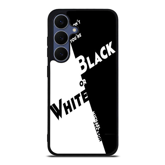 Black Or White Michael Jackson Samsung Galaxy S25 FE Case