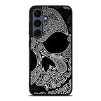 Black Skull Samsung Galaxy S25 FE Case