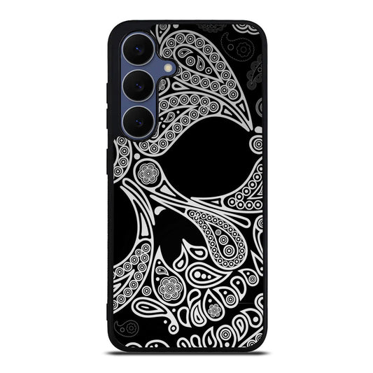 Black Skull Samsung Galaxy S25 FE Case