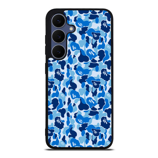 Blue Camo Samsung Galaxy S25 FE Case