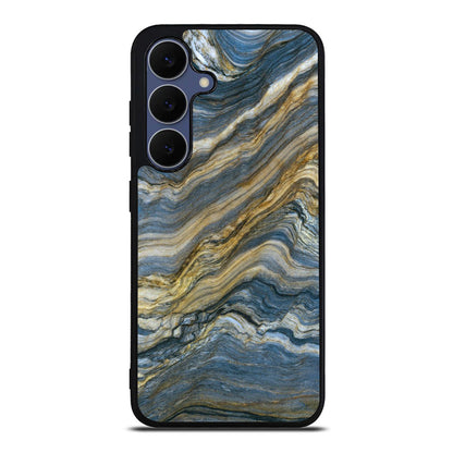 Blue Wave Marble Samsung Galaxy S25 FE Case