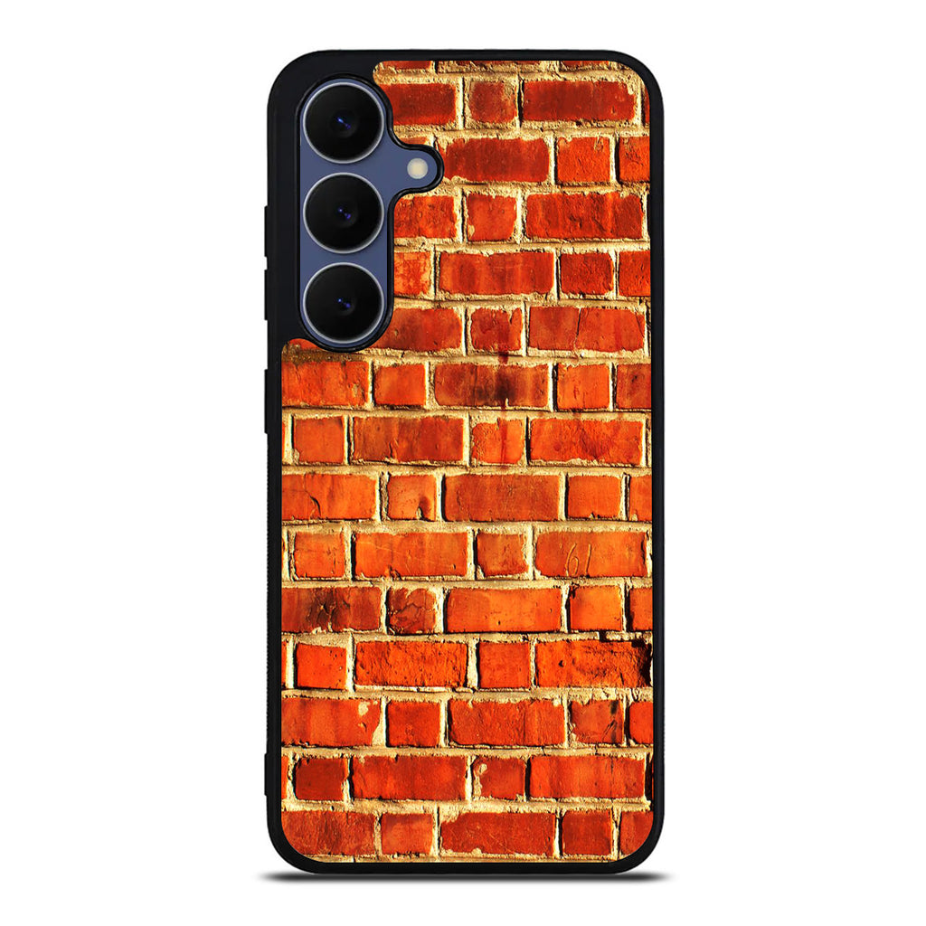 Brick Wall Pattern Samsung Galaxy S25 FE Case