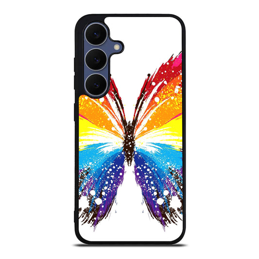 Butterfly Abstract Colorful Samsung Galaxy S25 FE Case