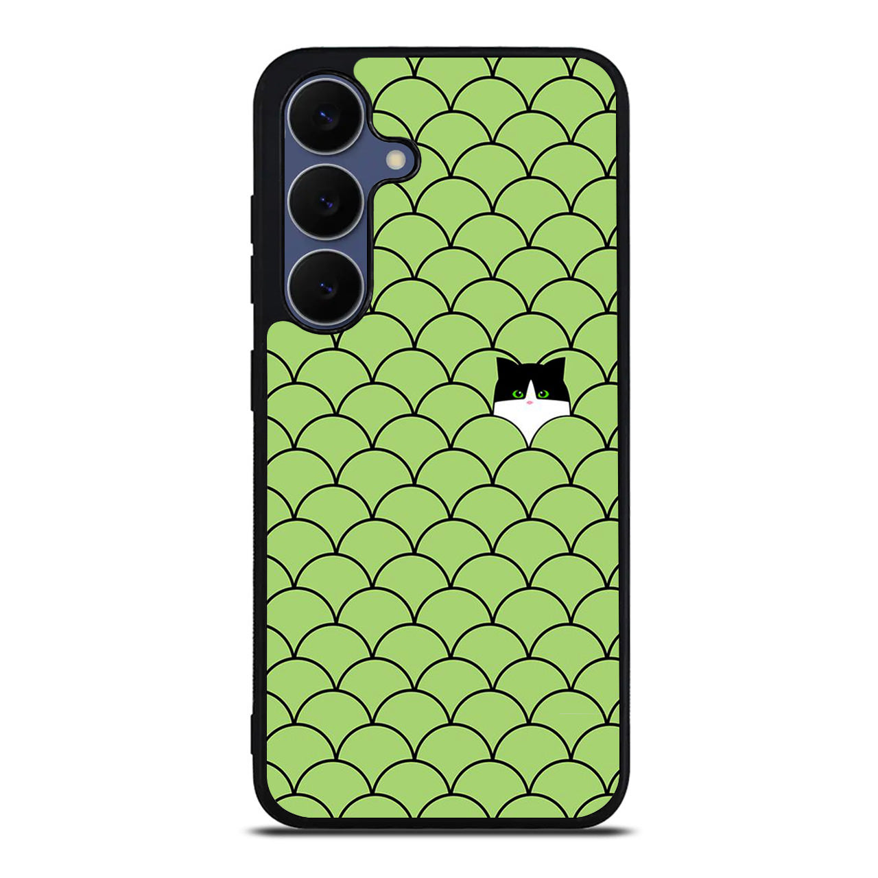 Cat Circles Samsung Galaxy S25 FE Case
