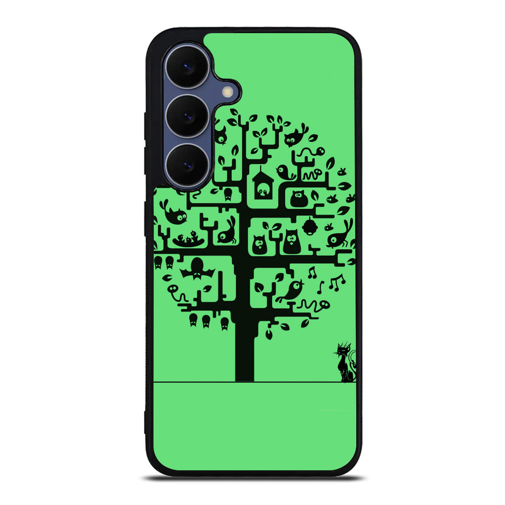 Cat Tree Samsung Galaxy S25 FE Case