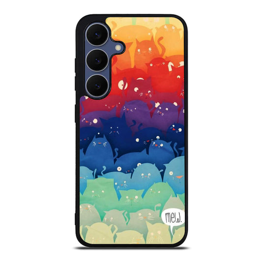 Cats Everywhere Samsung Galaxy S25 FE Case
