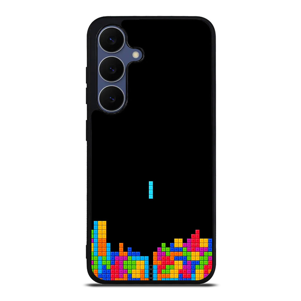 Classic Video Game Tetris Samsung Galaxy S25 FE Case