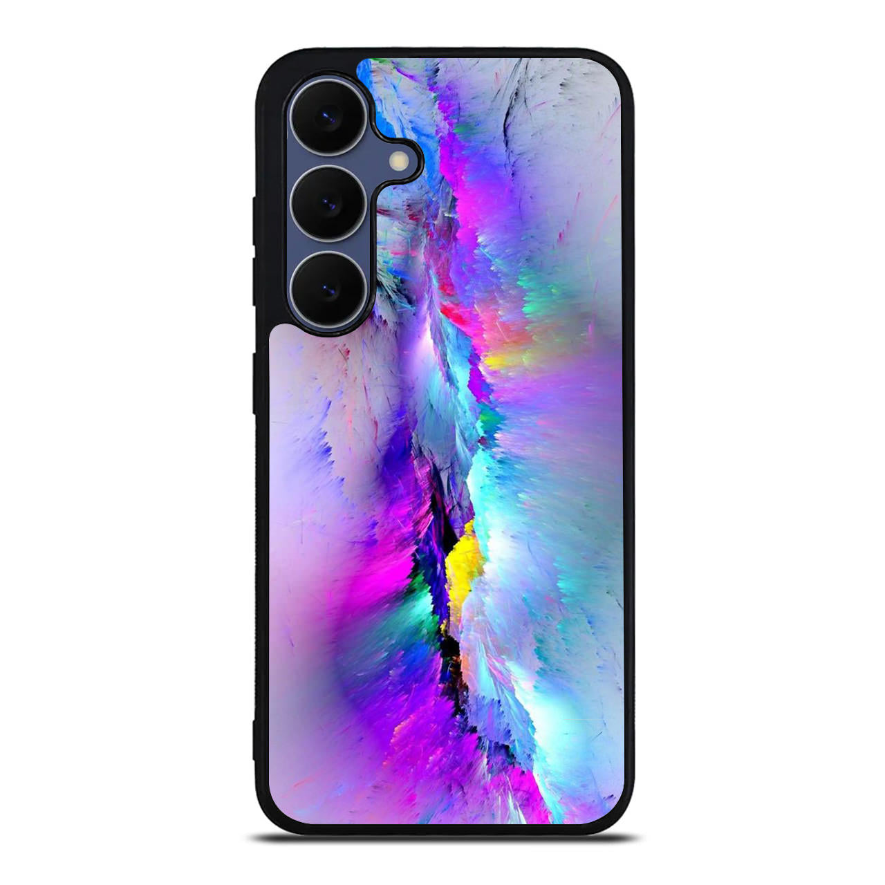 Colorful Abstract Smudges Samsung Galaxy S25 FE Case