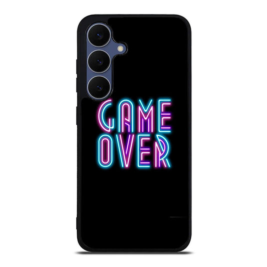 Game Over Neon Samsung Galaxy S25 FE Case