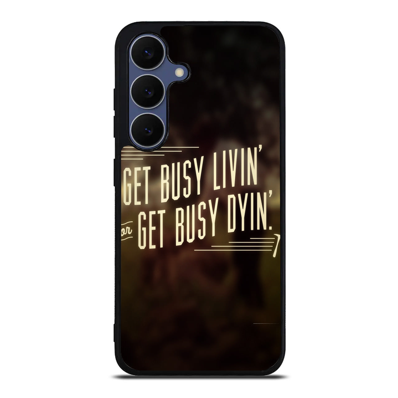 Get Living or Get Dying Samsung Galaxy S25 FE Case