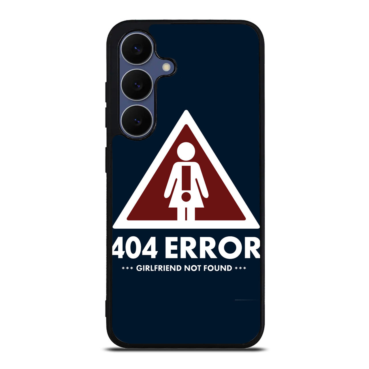 Girlfriend Not Found Error Samsung Galaxy S25 FE Case