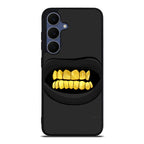 Gold Grillz Samsung Galaxy S25 FE Case