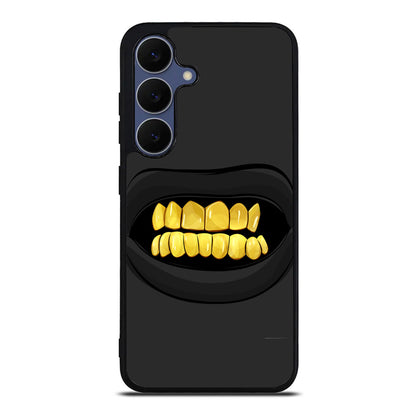 Gold Grillz Samsung Galaxy S25 FE Case