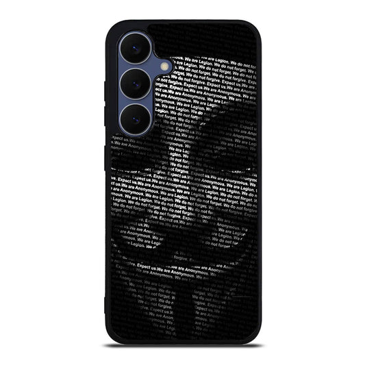 Guy Fawkes Mask Anonymous Samsung Galaxy S25 FE Case