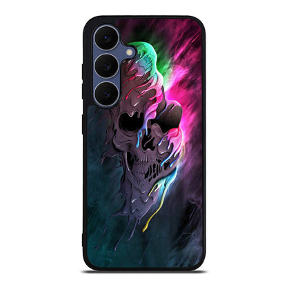 Melted Skull Samsung Galaxy S25 FE Case