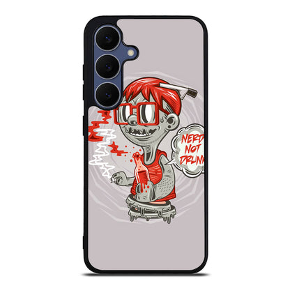 Nerd Not Drunk Zombie Samsung Galaxy S25 FE Case