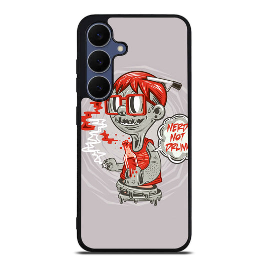 Nerd Not Drunk Zombie Samsung Galaxy S25 FE Case