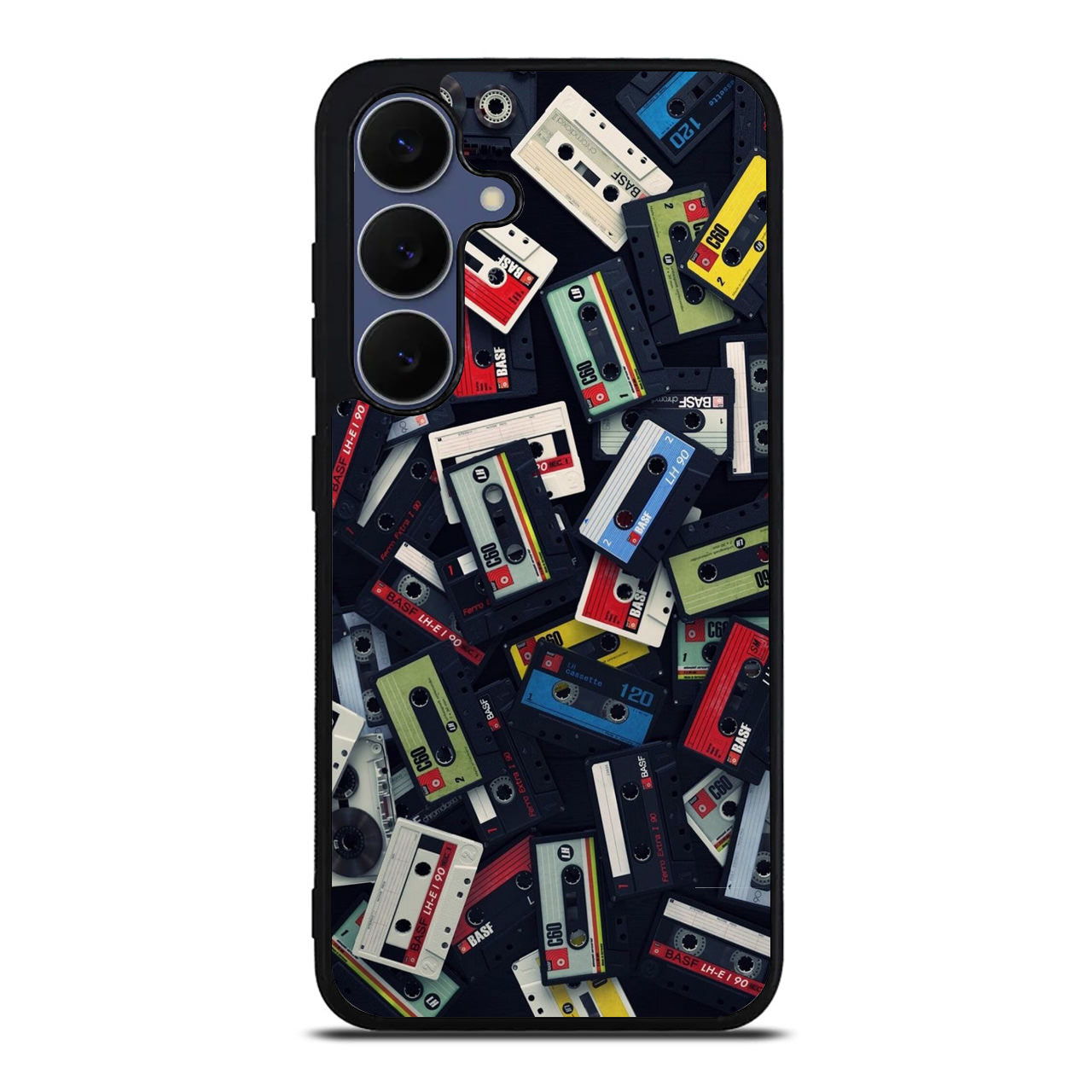 Old Vintage Cassettes Samsung Galaxy S25 FE Case