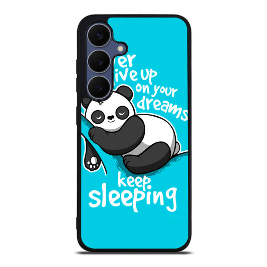 Panda Keep Sleeping Samsung Galaxy S25 FE Case
