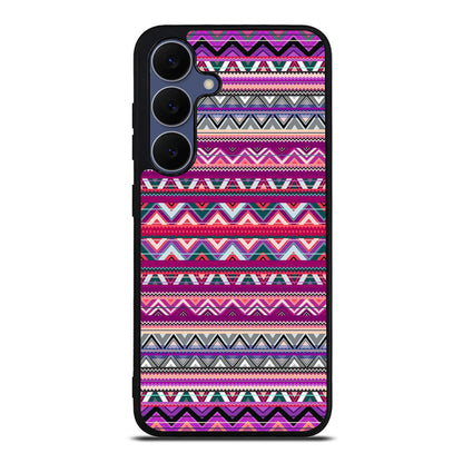 Purple Aztec Art Samsung Galaxy S25 FE Case