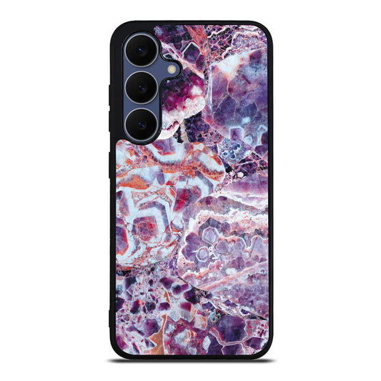 Purple Marble Samsung Galaxy S25 FE Case