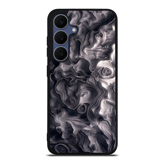 Quicksilver Abstract Art Samsung Galaxy S25 FE Case