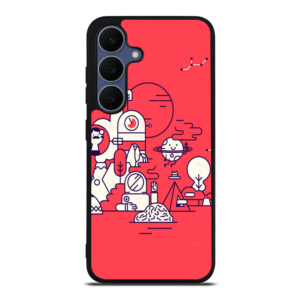 Red Planet Samsung Galaxy S25 FE Case