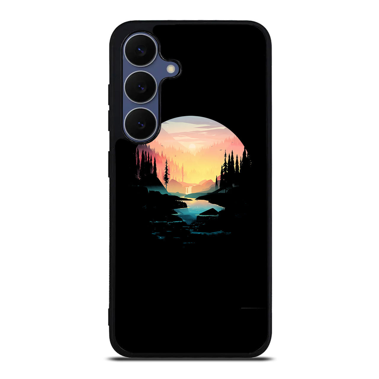 River Path at Dusk Samsung Galaxy S25 FE Case