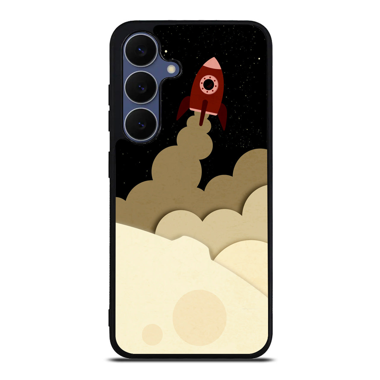 Rocket Ship Samsung Galaxy S25 FE Case