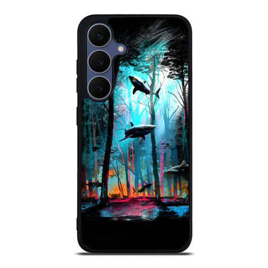 Shark Forest Samsung Galaxy S25 FE Case