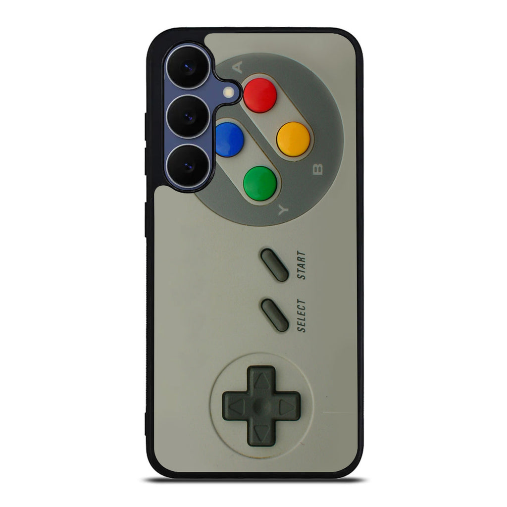 Silver Console Controller Samsung Galaxy S25 FE Case