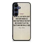 Sirius Black Quote Samsung Galaxy S25 FE Case